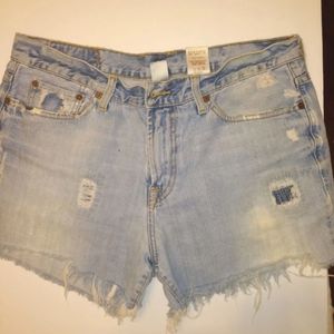 Lucky Brand Distressed Jean Shorts
